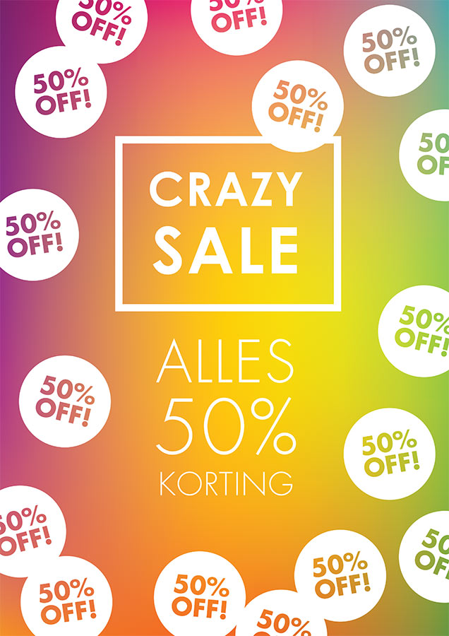 Poster // Van Uffelen Crazy Sale