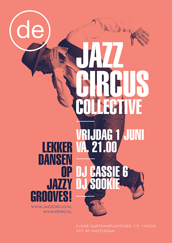 Poster // Jazz Circus De Kring